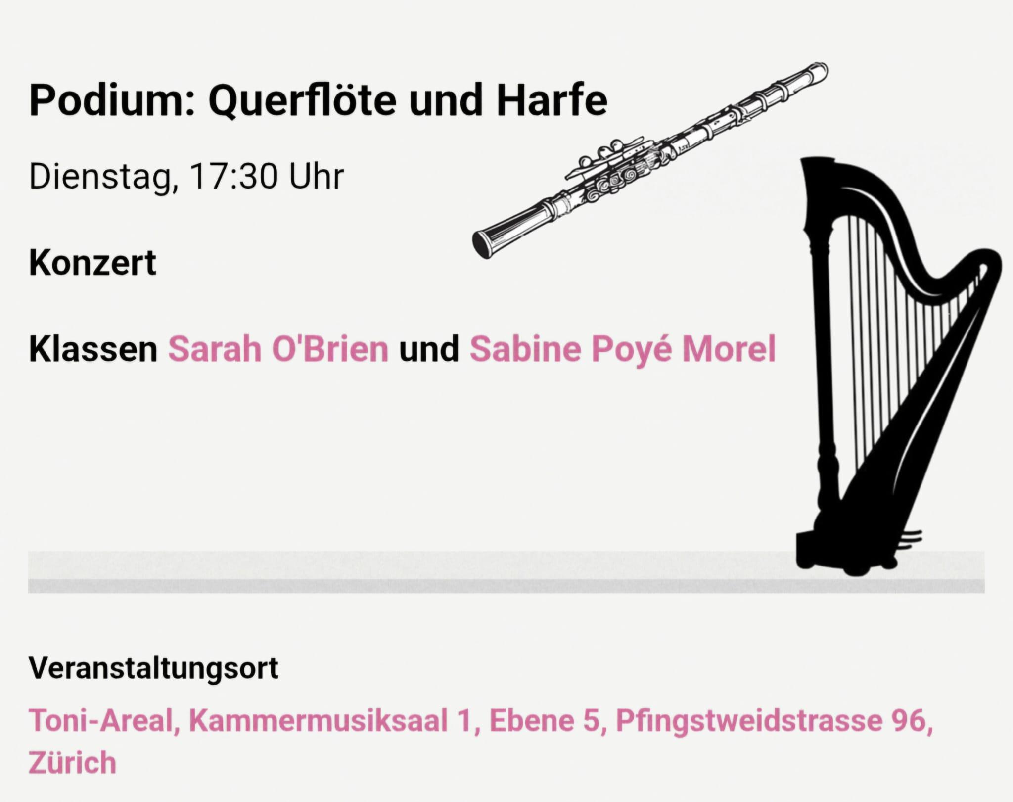 Podium Föte & Harfe